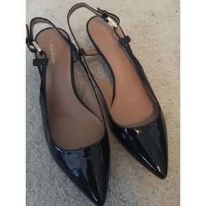 Black Calvin Klein heels